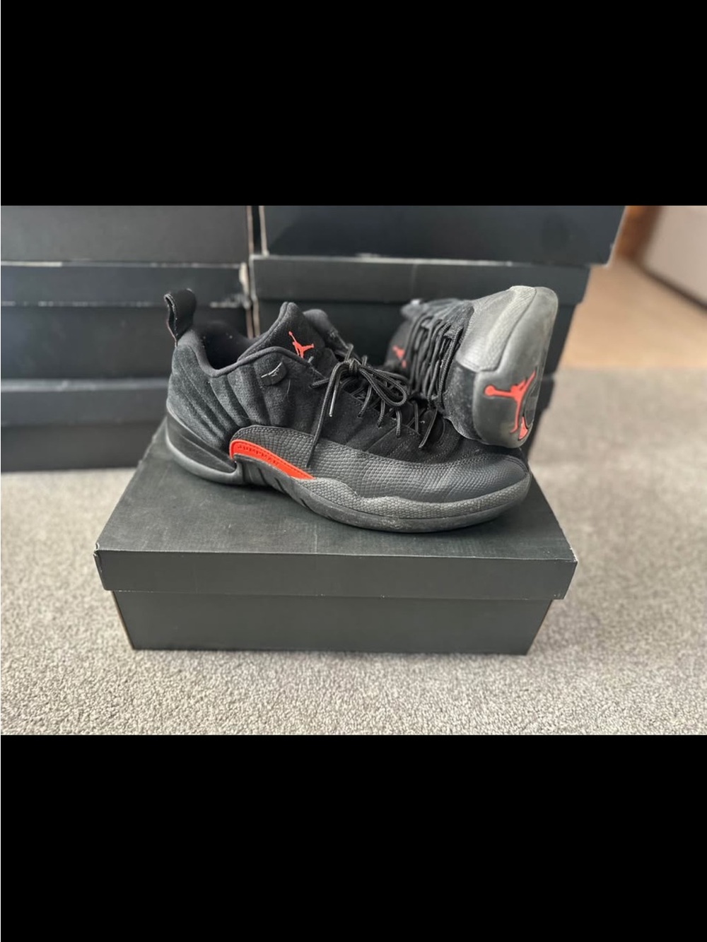 Jordan 12 Low Max Orange Men’s Size 12
